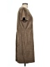 Chico's Solid Brown Casual Dress Size Lg (2) - photo 4