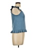 Ann Taylor LOFT Blue Tank Top Size Lg Petite - photo 4