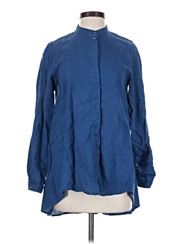 Eileen Fisher Long Sleeve Blouse (view 1)