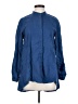 Eileen Fisher 100% Linen Blue Long Sleeve Blouse Size XS - photo 1