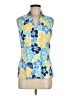 J. McLaughlin Blue Tank Top Size M - photo 1