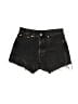 Levi's 100% Cotton Black Denim Shorts Size 27 waist - photo 1