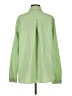 Princess Polly 100% Polyester Chevron-herringbone Green Long Sleeve Blouse Size 4 - photo 2