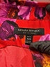 Banana Republic 100% Polyester Floral Red 3/4 Sleeve Blouse Size XXS - photo 7