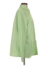 Princess Polly 100% Polyester Chevron-herringbone Green Long Sleeve Blouse Size 4 - photo 4
