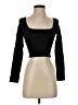 ANWND Black Long Sleeve Top Size S - photo 1