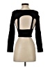 ANWND Black Long Sleeve Top Size S - photo 2