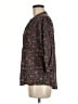 Matilda Jane 100% Rayon Floral Black 3/4 Sleeve Button-Down Shirt Size M - photo 5