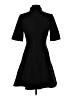Cos Solid Black Casual Dress Size 6 - photo 2