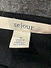 Sejour Solid Black Jumpsuit Size 1X - photo 4