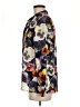 Crosby 100% Polyester Floral Multi Color Gray Long Sleeve Blouse Size M - photo 5