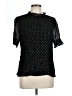 J.Crew Black Short Sleeve Blouse Size L - photo 1