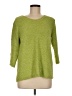 Coldwater Creek 100% Cotton Green Pullover Sweater Size M (petite) - photo 1
