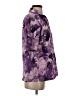 Open Edit 100% Cotton Camo Purple Short Sleeve Blouse Size XS - photo 4