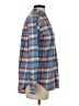 Lands' End 100% Cotton Plaid Blue Long Sleeve Button-Down Shirt Size 4 - photo 4