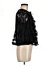 Assorted Brands Black 3/4 Sleeve Blouse Size M (estimated) - photo 4