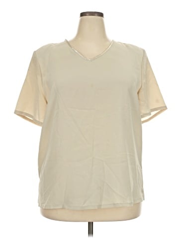 Kathie Lee Short Sleeve Blouse (view 1)
