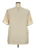 Kathie Lee 100% Polyester Ivory Short Sleeve Blouse Size 18 - 20 - photo 2