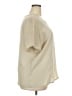 Kathie Lee 100% Polyester Ivory Short Sleeve Blouse Size 18 - 20 - photo 4
