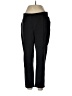 Garnet Hill Solid Black Active Pants Size L - photo 1