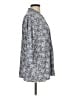 Olive Paisley Gray 3/4 Sleeve Button-Down Shirt Size M (estimated) - photo 4