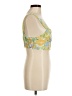 Cider Yellow Sleeveless Blouse Size M - photo 4