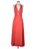 Bari Jay 100% Polyester Solid Orange Cocktail Dress Size 9 - photo 1