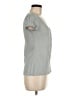 Boden Gray Short Sleeve Top Size 6 - photo 4