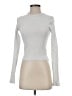 AGOLDE Silver Long Sleeve Turtleneck Size S - photo 1