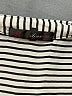Heart Soul 100% Polyester Stripes Silver 3/4 Sleeve Blouse Size XL - photo 7