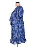 Sienna Sky 100% Polyester Paisley Blue Casual Dress Size L - photo 5