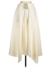 H&M 100% Polyester Solid Ivory Formal Skirt Size 6 - photo 2