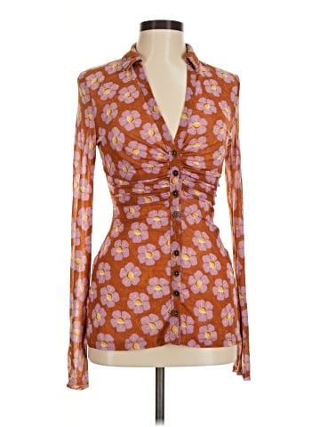 Free People Long Sleeve Blouse (view 1)