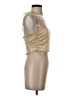Zara 100% Polyester Tan Sleeveless Top Size S - photo 4