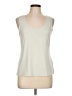Peruvian Connection Ivory Sleeveless T-Shirt Size L - photo 1