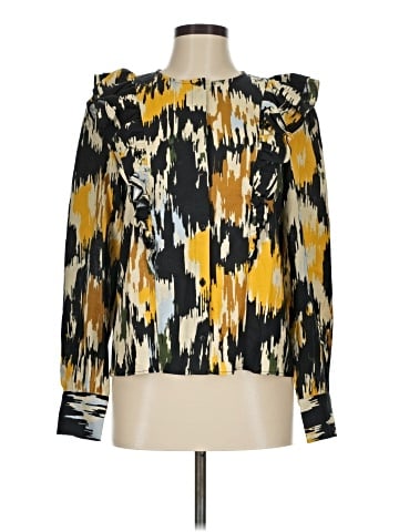 Sézane Long Sleeve Blouse (view 1)