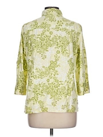 Karen Scott 3/4 Sleeve Button-Down Shirt (view 2)