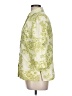 Karen Scott Floral Green 3/4 Sleeve Button-Down Shirt Size L (estimated) - photo 5
