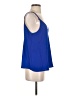 Shein 100% Polyester Blue Sleeveless Top Size 4 - photo 4