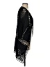 Coco + Carmen 100% Cotton Black Kimono Size S - photo 4