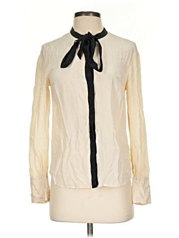 J.Crew Long Sleeve Silk Top (view 1)