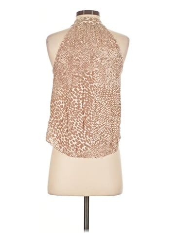 Express Sleeveless Button-Down Shirt (view 2)