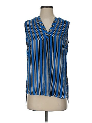 Rose + Olive Sleeveless Blouse (view 1)