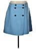 Boden Blue Wool Skirt Size 12 - photo 1
