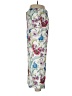 Ann Taylor 100% Polyester Floral White Casual Pants Size 10 - photo 5