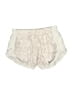 Nike 100% Polyester Ivory Athletic Shorts Size M - photo 1