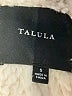 Talula 100% Cotton Gray Coat Size S - photo 6