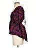 Sachin + Babi Purple 3/4 Sleeve Blouse Size 2 - photo 5
