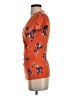 Boden Orange Short Sleeve Top Size 4 - photo 5
