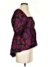 Sachin + Babi Purple 3/4 Sleeve Blouse Size 2 - photo 4